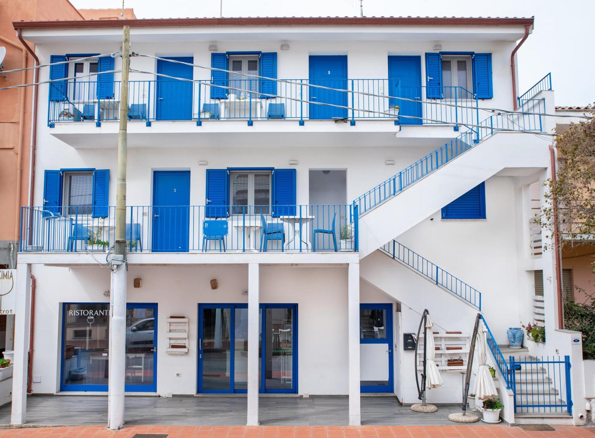 Hotel Bed & Blu La Caletta Exterior foto